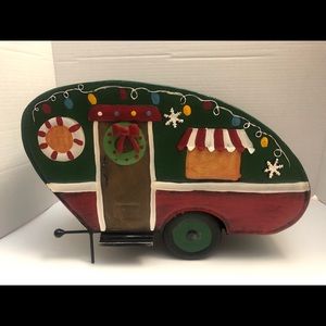 Holiday Teardrop camper decor